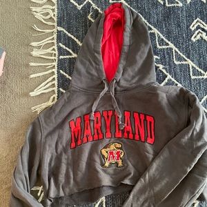 Cropped Maryland Sweatshirt